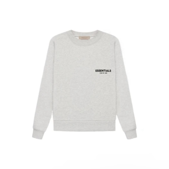 ESSENTIAL FEAR OF GOD Crewneck Unisex 
Light Oatmeal Color 
Size M
Brand new - Picture 2 of 6
